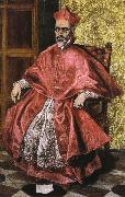 El Greco A Cardinal oil painting artist